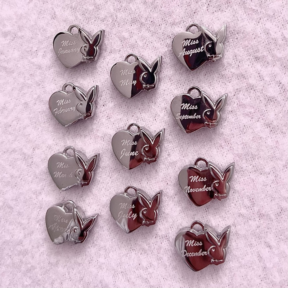 SOLD OUT Playboy Miss Month Pendant / Charm - Picture 2 of 3